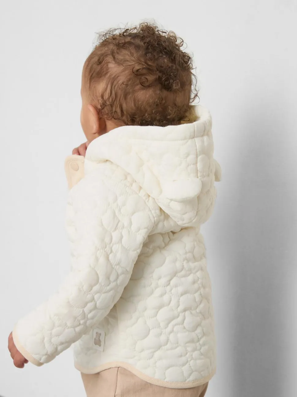 0–18 Monate | Gesteppte Bären-Jacke für Neugeborene