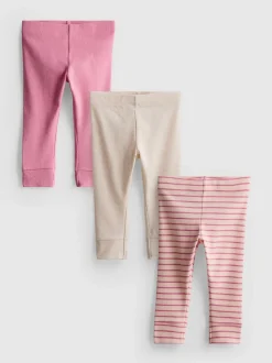 0–18 Monate | Leggings für Neugeborene, 3er-Pack