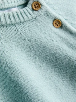 0–18 Monate | Pullover und Strickleggings für Neugeborene im Set