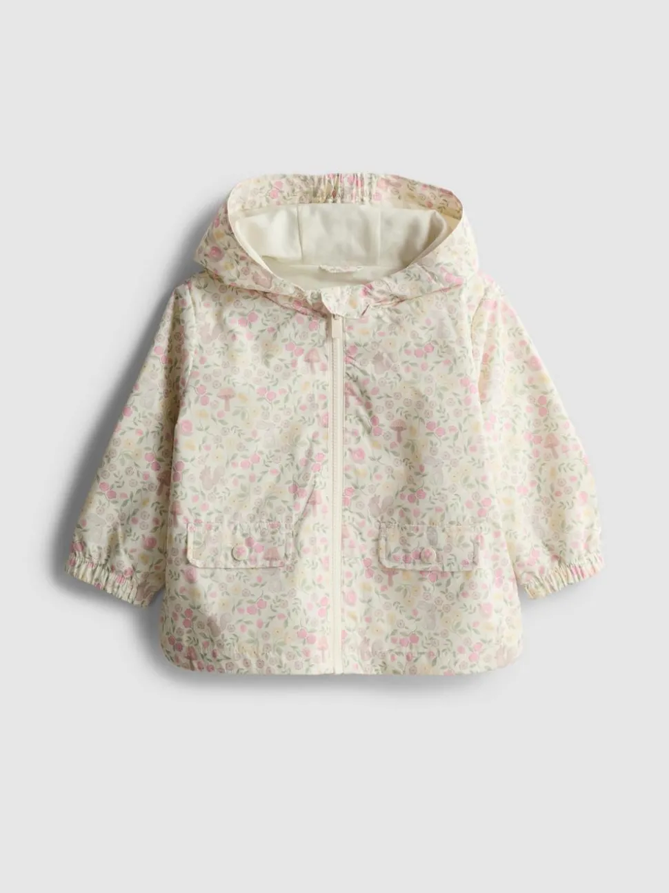 0–18 Monate | Regenjacke mit Reißverschluss für Neugeborene