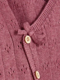0–9 Monate | Strickschlafanzug für Neugeborene