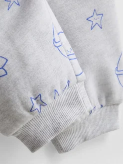 0–18 Monate | Sweatshirt und Jogginghose mit Bündchen für Neugeborene