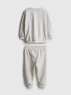0–18 Monate | Sweatshirt und Jogginghose mit Bündchen für Neugeborene