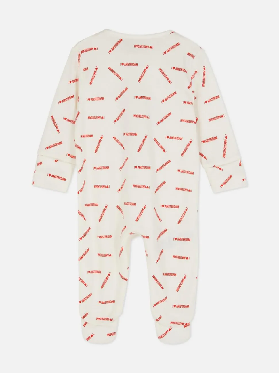 0–24 Monate | Wickelschlafanzug mit Amsterdam-Grafik