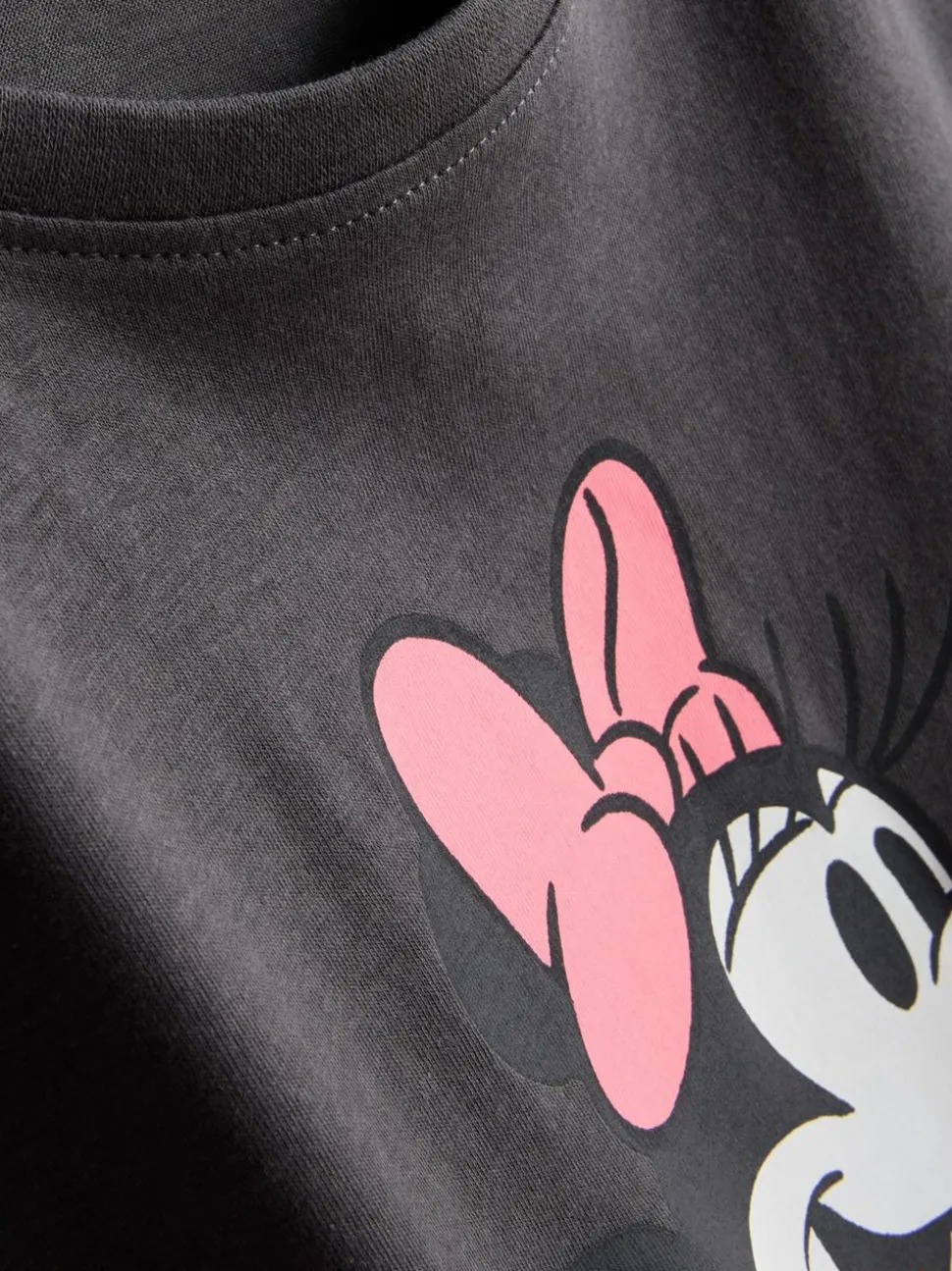 Nachthemd aus Baumwolle mit „Disney Minnie Maus“ Grafik