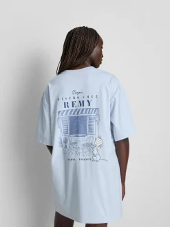 Nachthemd im Oversized-Look mit „Disney Ratatouille“ Grafik