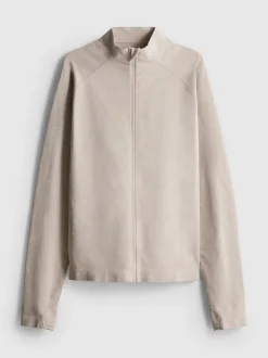 Nahtlose Jacke mit Reißverschluss