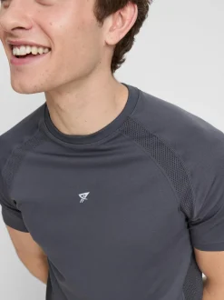 Nahtloses Fitness-T-Shirt