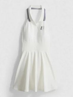 Nahtloses „Prince“ Mini-Tenniskleid
