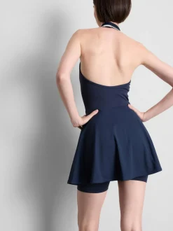 Nahtloses „Prince“ Mini-Tenniskleid