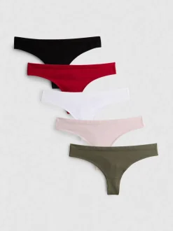 Nahtlose Tangas, 5er-Pack