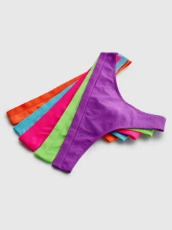 Nahtlose Tangas, 5er-Pack