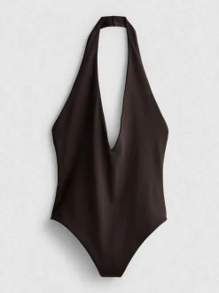 Neckholder-Body mit tiefem Dekolleté