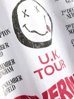 „Nirvana“ T-Shirt mit Grafik