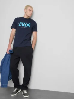 „NYC“ T-Shirt mit Grafik