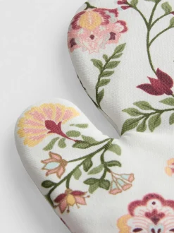 Ofenhandschuh mit Blumenmuster