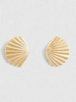 Ohrstecker in Muschelform