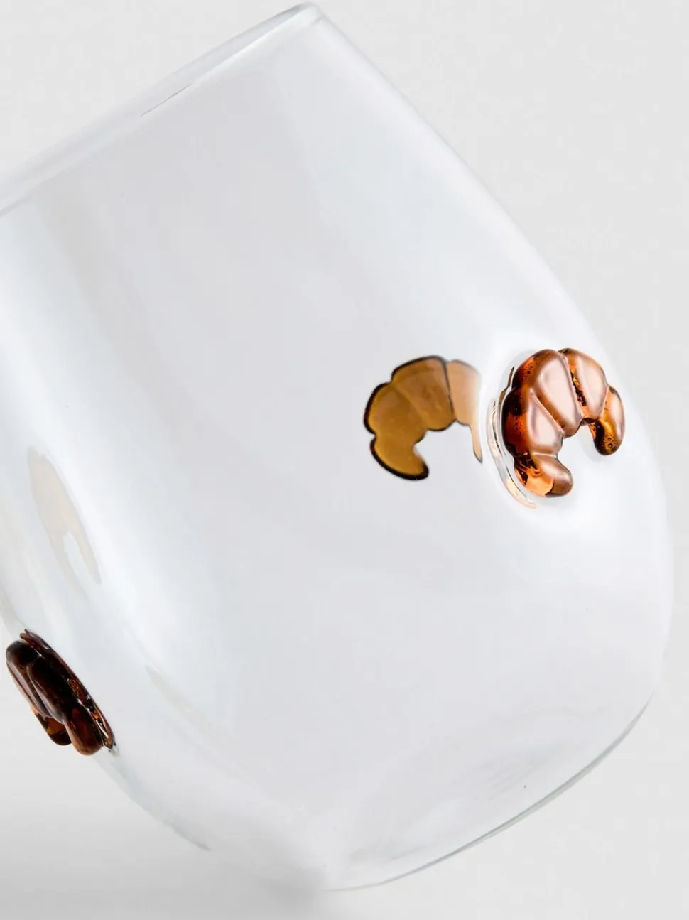 Originelles, rundes Trinkglas