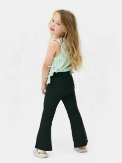 Ottoman-Leggings mit ausgestelltem Bein