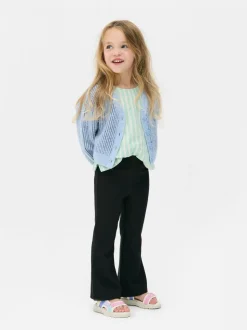 Ottoman-Leggings mit ausgestelltem Bein