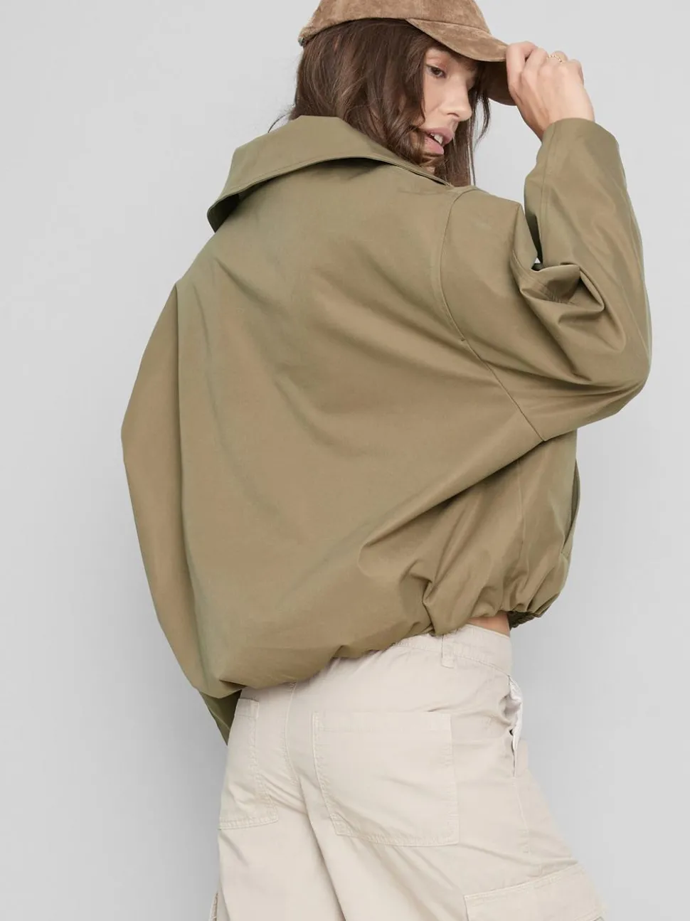 Oversized-Bomberjacke