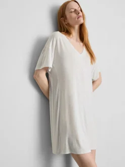 Oversized-Schlafshirt mit hohem Modalanteil