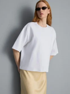 Oversized-T-Shirt aus Baumwolle