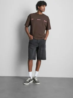 Oversized-T-Shirt mit Grafik