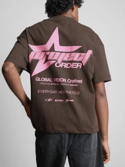 Oversized-T-Shirt mit Grafik