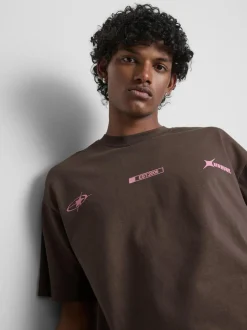 Oversized-T-Shirt mit Grafik