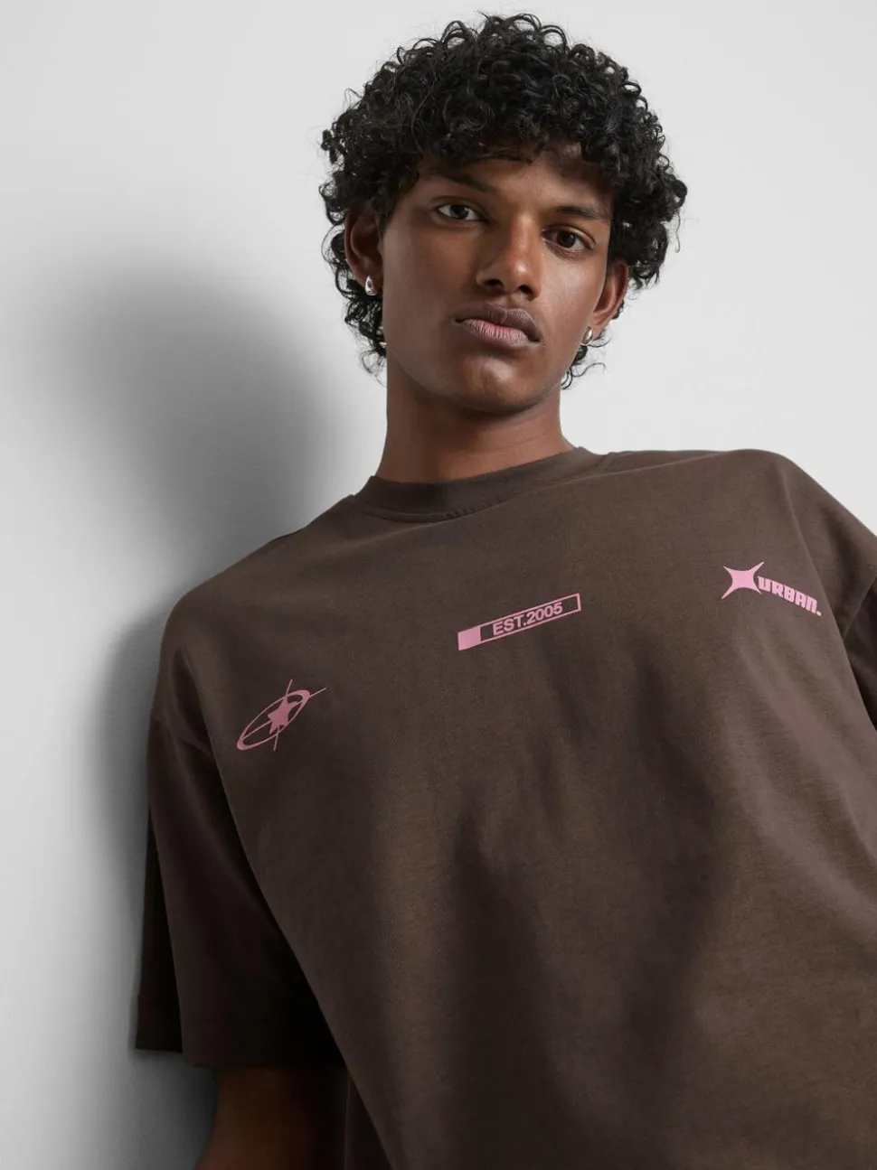 Oversized-T-Shirt mit Grafik
