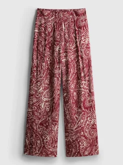 Palazzo-Hose mit Print