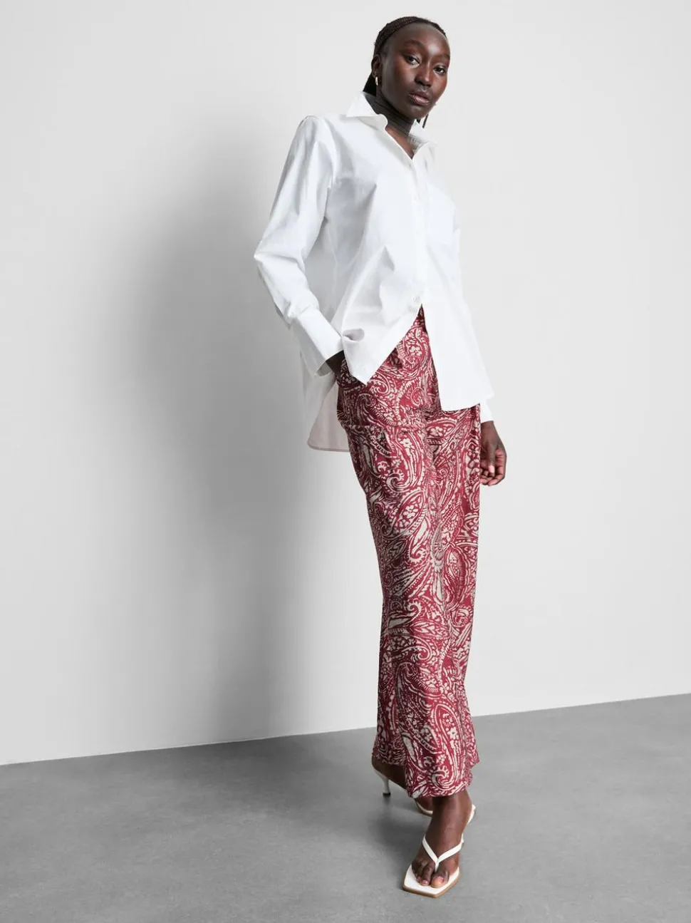 Palazzo-Hose mit Print