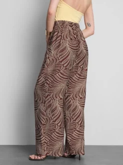 Palazzo-Hose mit Print