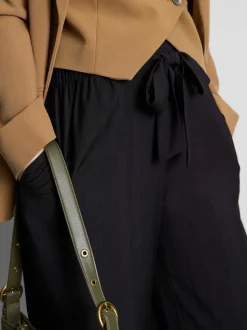 Palazzo-Hose mit Schleife
