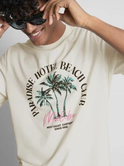 „Paradise Beach“ T-Shirt mit Grafik