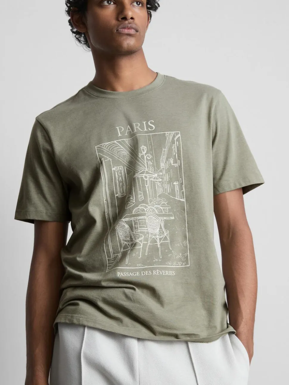 „Paris“ T-Shirt mit Grafik