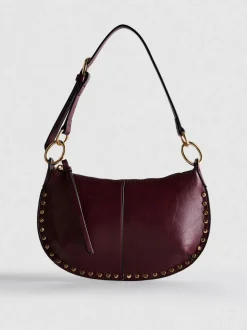 „Paula Echevarría“ Kunstleder-Schultertasche mit Nieten