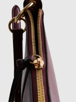 „Paula Echevarría“ Kunstleder-Schultertasche mit Nieten