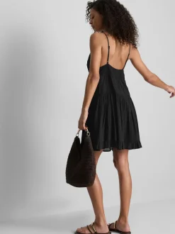 „Paula Echevarría“ Minikleid mit Spitzenbesatz und Rüschen