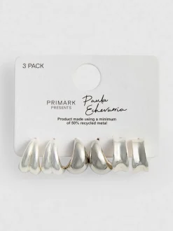 „Paula Echevarría“ Ohrringe, 3er-Pack