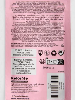 „Peanuts“ Hydrokolloid-Patches gegen Unreinheiten, 15er-Pack