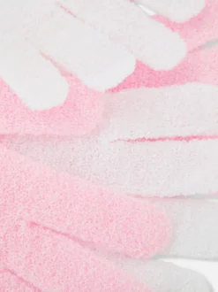 Peeling-Handschuhe, 2er-Pack