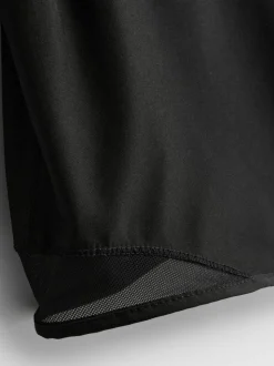 Performance-Shorts mit Netzeinsätzen