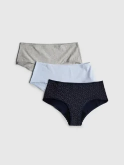 Perioden-Hipster mit hohem Baumwollanteil, 3er-Pack