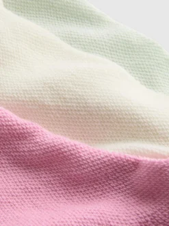 Pointelle-Socken mit hohem Baumwollanteil, 3er-Pack