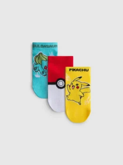 „Pokémon“ Sneakersocken, 3-er Pack