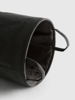 Pop-up-Wäschekorb aus Cord