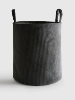 Pop-up-Wäschekorb aus Cord