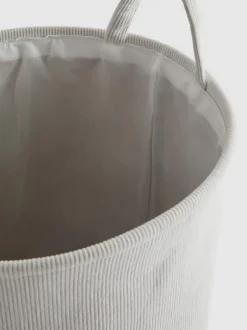 Pop-up-Wäschekorb aus Cord